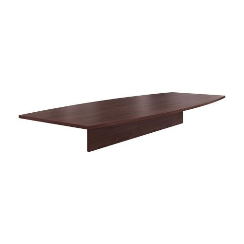 The hon company hont12048pnn preside boat-shaped mahogany conference tabletop for sale