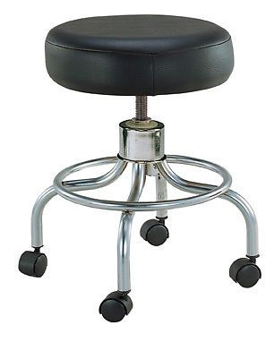Revolving adjustable height foot stool footrest - exam, vet, doctor, dentist for sale