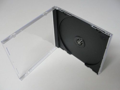 10 Standard (10.4mm) Black (1) Single Disc CD Jewel Case