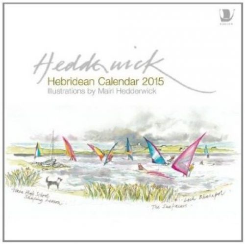 2015 WALL CALENDAR - HEDDERWICK HEBRIDEAN - 30 by 30 cms