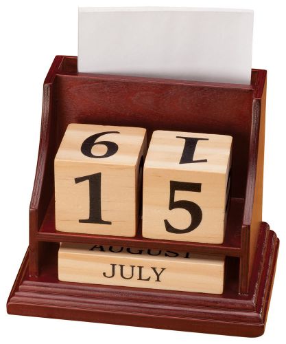 Miles Kimball Wooden Perpetual Calendar 