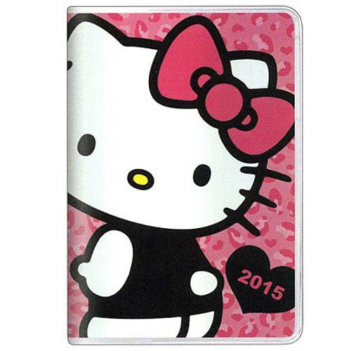 2015 Schedule Book Daily Planner Hello Kitty A5 Monthly #01