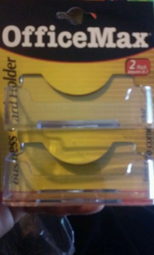 Business card holder 2 pack Office Max