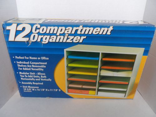 12 Compartment Organizer For Home Or Office BRAND NEW IN BOX! SHIPS FAST!