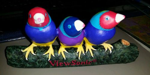 Viewsonic exotic bird pen holder, new in plastic for sale