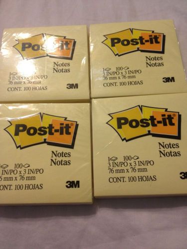 4 Sets Of Post-it Notes. Total 400