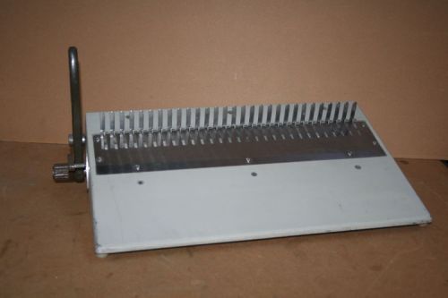 Plastic comb/spine finisher Manual CombBind 16DB General Binding Corp