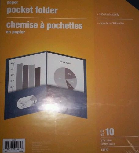 Double Pocket Folder - Letter 8.5&#034;