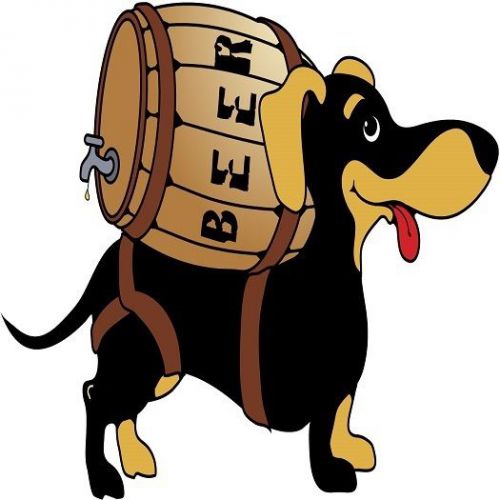 30 Custom Beer Dog Personalized Address Labels