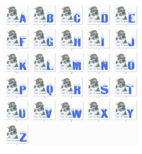 30 Return Address Labels Favor Tags Buy 3 get 1 free Choose alphabet (al94)
