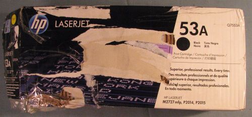 GENUINE HP 53A Q7553A LASERJET TONER CARTRIDGE - P2015