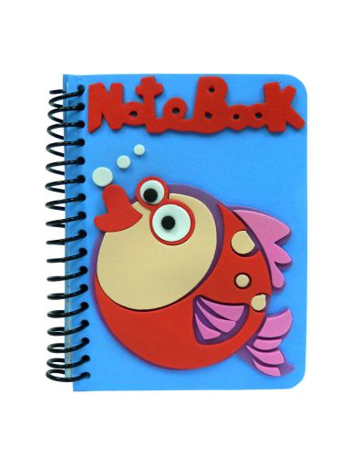 Fish Notebook with Foam Cover