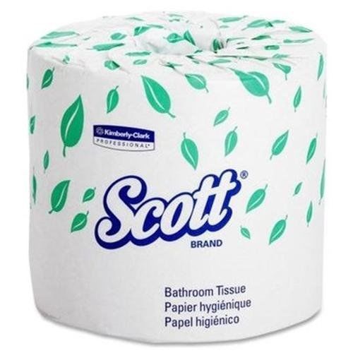 Scott Embossed Bath Tissue - 2 Ply - 550 Sheets/roll - 80 / Carton - (kim04460)