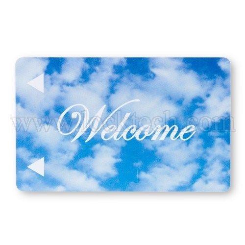 Welcome Cloud Generic Hotel Keycards - Case of 5000