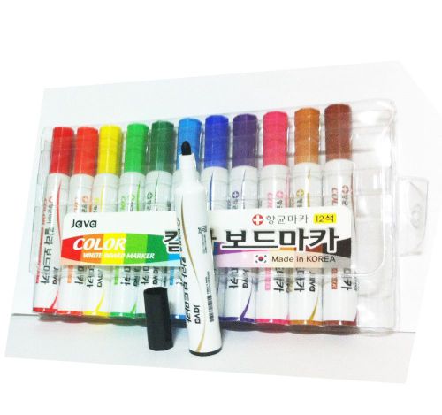 NON-toxic board markers non-toxic  White Board Dry-Erase Marker Pens 12 colors