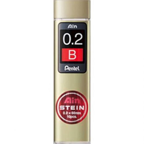 New Pentel High Quality Mechanical Pencil Lead Ain Stein 0.2mm B Japan