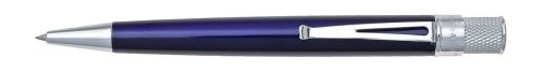Retro 51 Tornado Classic Lacquers Blue Capless Twist Roller Ball Pen