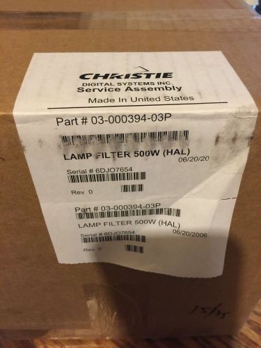 CHRISTIE DLV 1280  PROJECTOR LAMP BULB FILTER + LAMP ASSEMBLY HAL SERIES