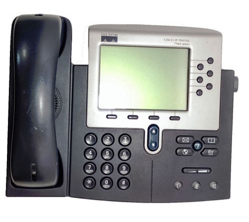 Cisco Systems 7960 &amp; 7940 Series IP Cisco Unified IP Desktop Phone, Lot of 2