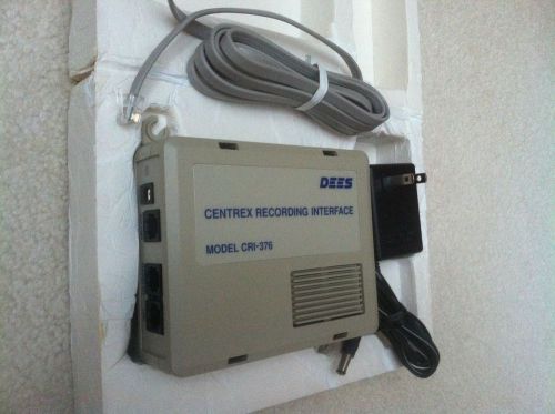 CRI-376 Centrex Recording Interface CRI376