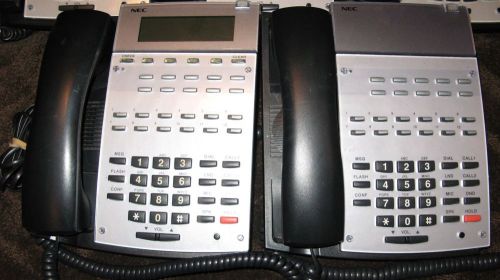 LOT 5 NEC 22B HF Aspire Black 0890041 IP1NA-12TH Office Phone 1 with Display
