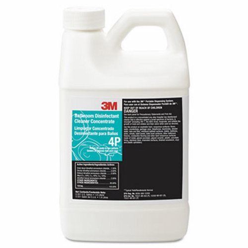 3m bathroom disinfectant cleaner concentrate 4p, 1900ml bottle, 6/carton (mmm4p) for sale