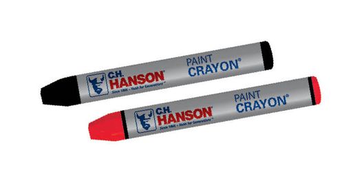 CH Hanson 10477 Red Flo Paint Crayons - 1 Count