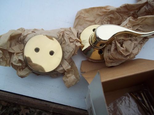 New in box  master lock  162 24 30 dummy knobs cirrus rh bright brass lock smith for sale