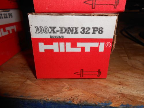 HILTI 100X-DNI32P8 SINGLE PIN FASTENER