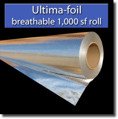 RadiantGUARD® ULTIMA foil insulation radiant barrier 1000 sf roll Radiant GUARD