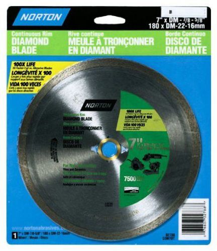 St. gobain abrasives 07660702788 norton 2788 diamond saw blade 7-in dry or wet for sale
