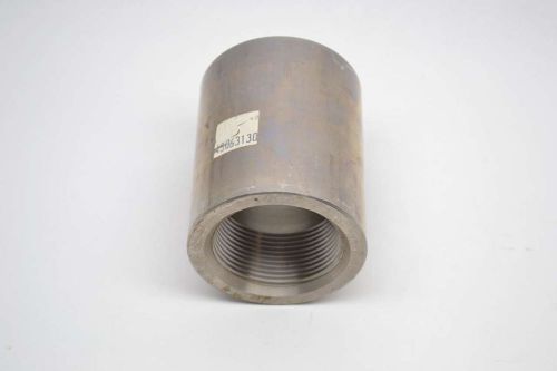 NEW ASTM-A182-F316L 1-1/2IN NPT 3000LB THREADED STAINLESS PIPE FITTING B409594