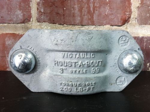 Nos victaulic roust a bout 3&#034; style 99 pipe coupling for sale