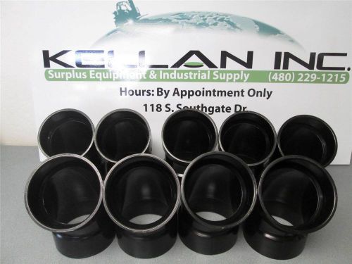 Nibco 5806-4 abs 45 deg hubxhub ell drain waste &amp; vent fittings qty 9 for sale