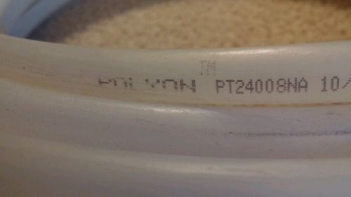 Poly tubing 1/2&#034; id 200&#039; roll new! parker part # pt24008 natural for sale