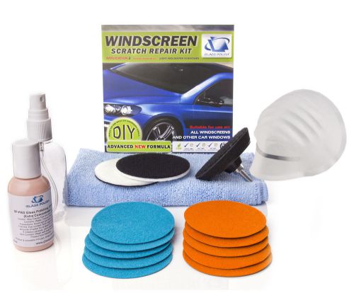 DIY Windscreen Scratch Repair kit, Car Windows Scratch Remover Kit GP-WIZ system