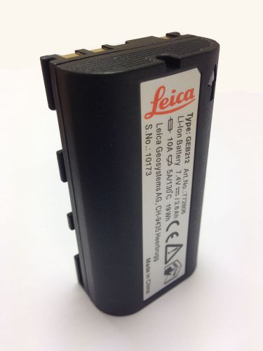 Leica GEB212 Rechargeable Battery for GPS, Builder &amp; Flexline Total Stations
