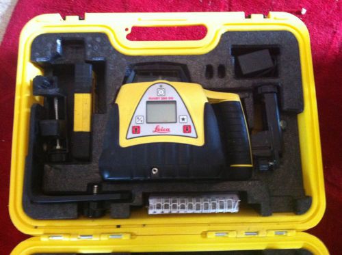 Leica rugby 280 dg laser level and gradient laser $1 reserve for sale