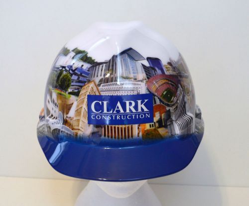 Clark Construction 100th Anniversary Landmark Projects V-Gard MSA Hard Hat