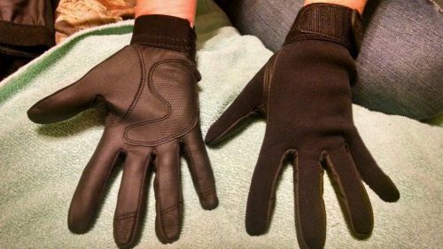 Rocky leather neoprene small pair of gloves new