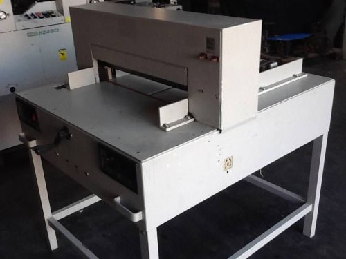 Triumph 6550A 26&#034; Full Power Paper Cutter: Use with Wohlenberg, Challenge, Polar