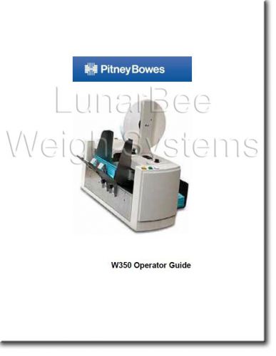 Pitney Bowes W350 Tabber Operator Guide User Manual