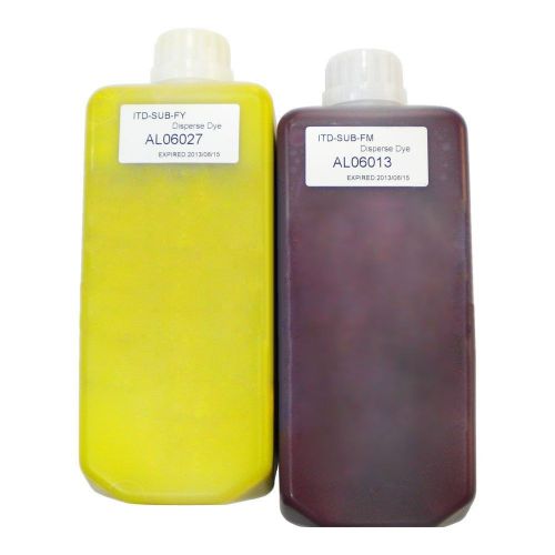 Tw fluorescent heat transfer ink for epson,mutoh, mimaki, roland m y 2l/2bottles for sale