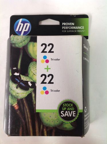 HP * PROVEN PERFORMANCE INK CARTRIDGE 22+22 TRICOLOR * -
