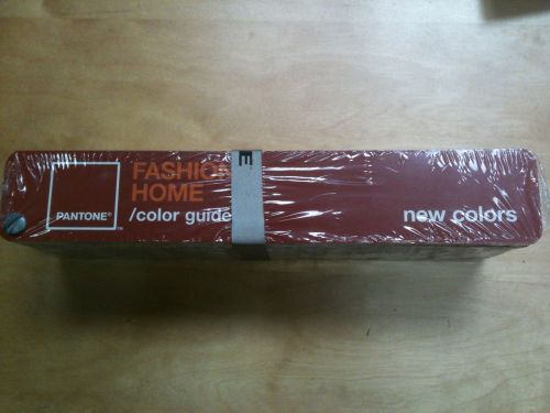 Pantone FGP120 Fashion Home/Color Guide New