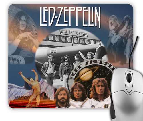 Led Zeppelin Rock Band Logo Mousepad Mouse Pad Mats Gaming Game