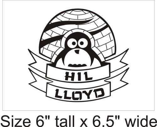 2X HIL LLOYD Funny Car Vinyl Sticker Decal Truck Bumper Laptop Gift FAC - 899