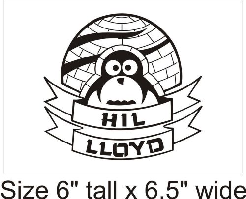 2X HIL LLOYD Funny Car Vinyl Sticker Decal Truck Bumper Laptop Gift FAC - 899
