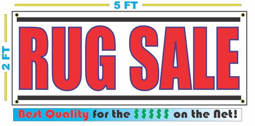RUG SALE All Weather Banner Sign NEW Larger Size High Quality! XXL