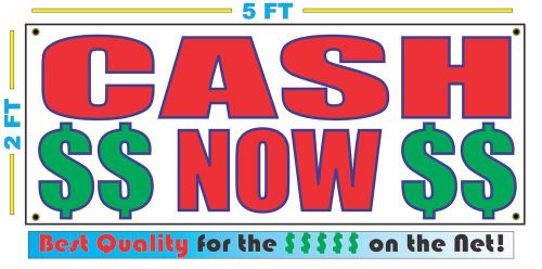 CASH NOW Banner Sign NEW LARGER SIZE Best Quality for the $$$ PAWN LOAN